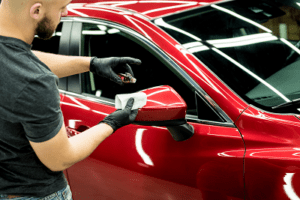 Automotive window tinting
